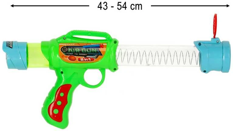 Nerf šovinių pistoletas 2in1