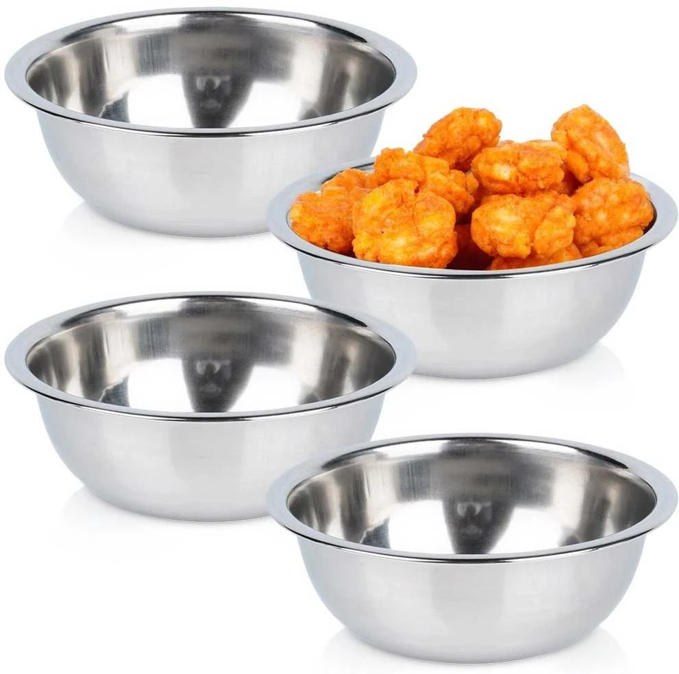 Mondex Metaliniai indai rinkinys 4 vnt. 11 cm, 270 ml