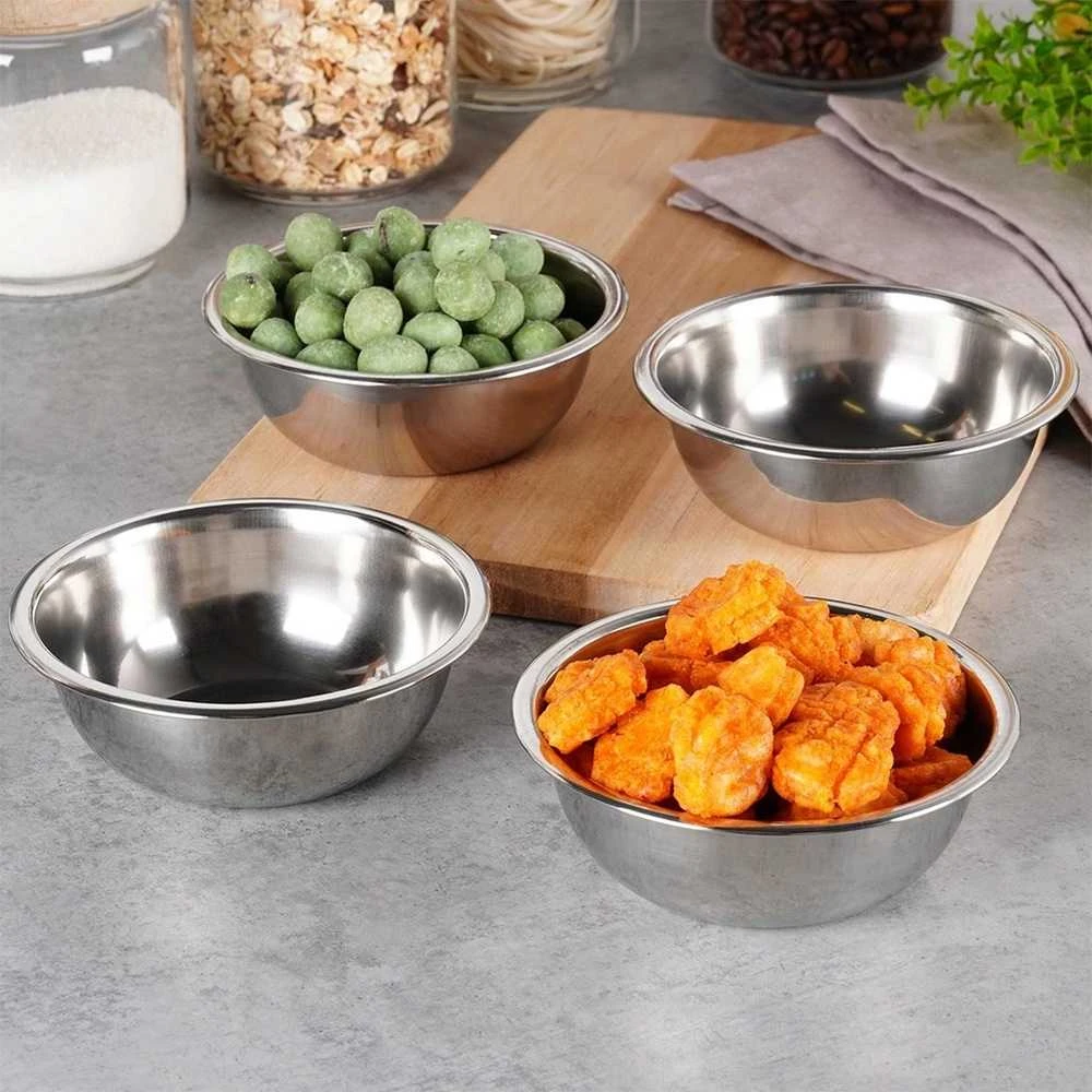 Mondex Metaliniai indai rinkinys 4 vnt. 11 cm, 270 ml