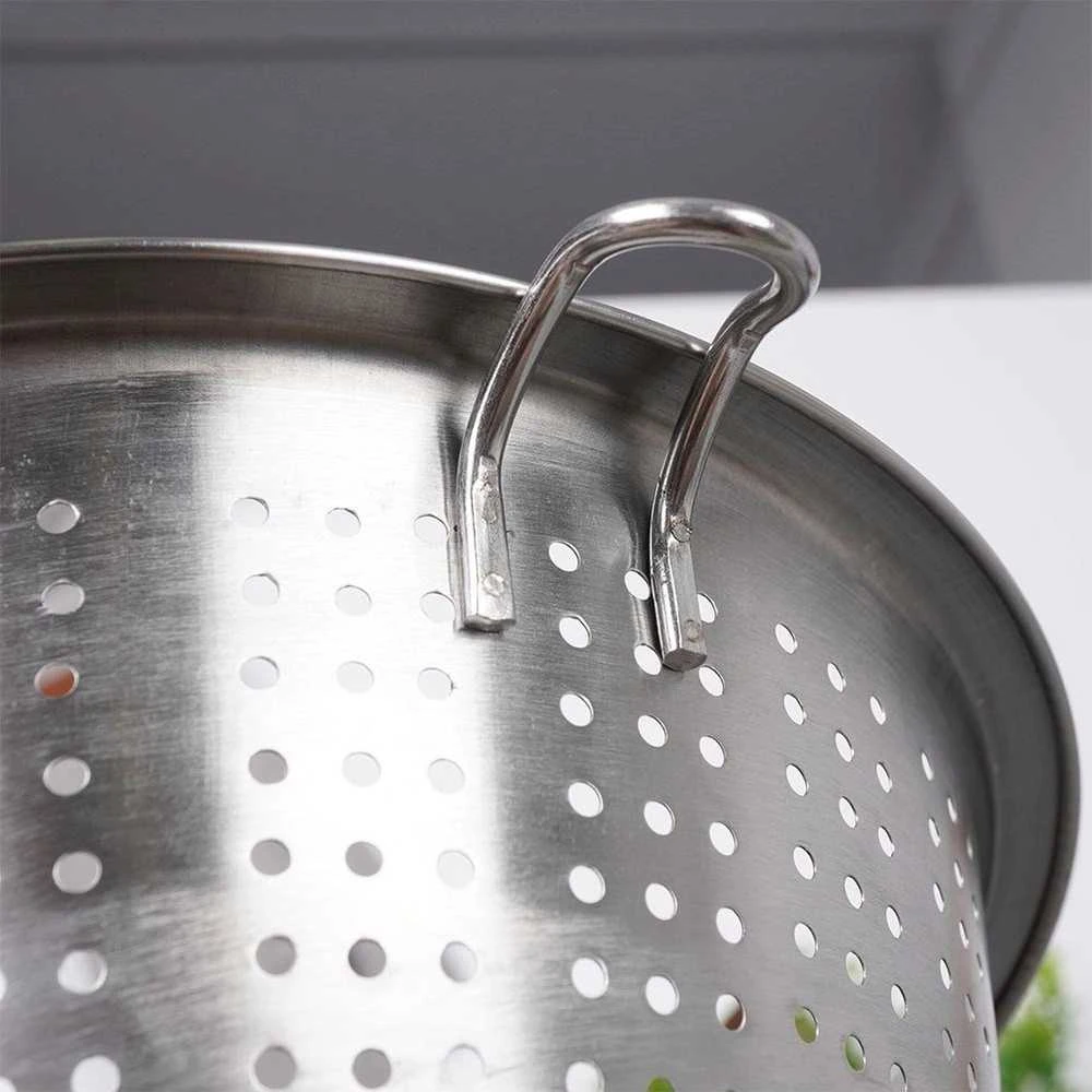 Plieno koštuvas su dubeniu 21 cm - patogus ir universalus