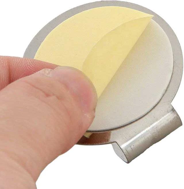 Nerūdijančio plieno lipnūs kabliukai, 4 vnt.
