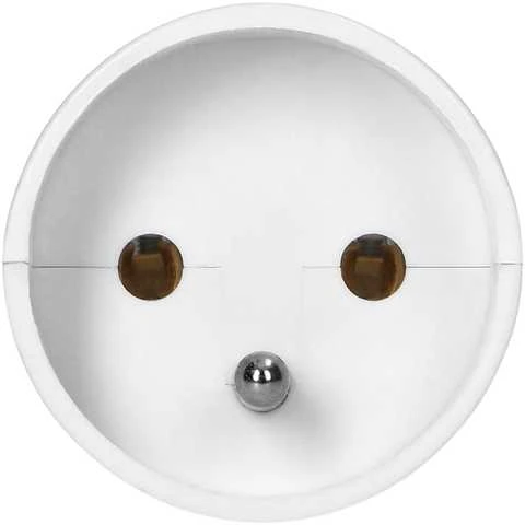Orno Nešiojama vienguba išardoma jungtis, 16A, 250V, 2P+Z, balta