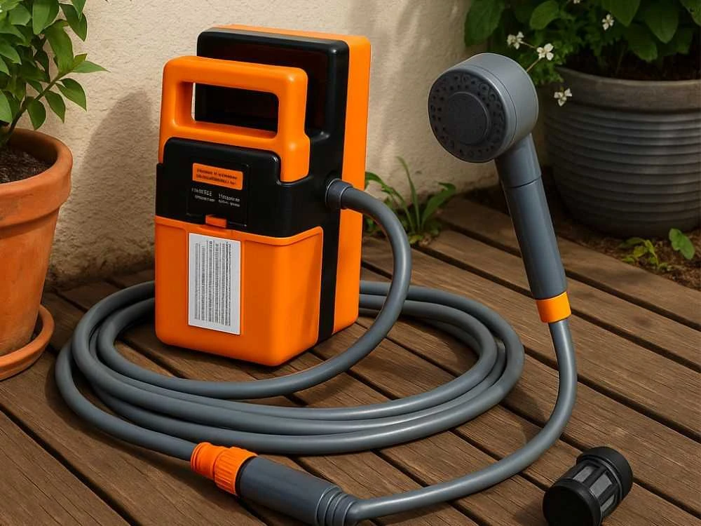 Verk Nešiojamas elektrinis dušas 12V