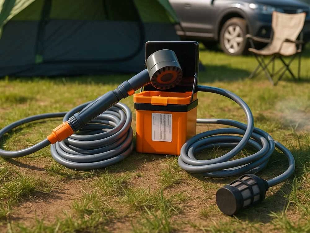 Verk Nešiojamas elektrinis dušas 12V