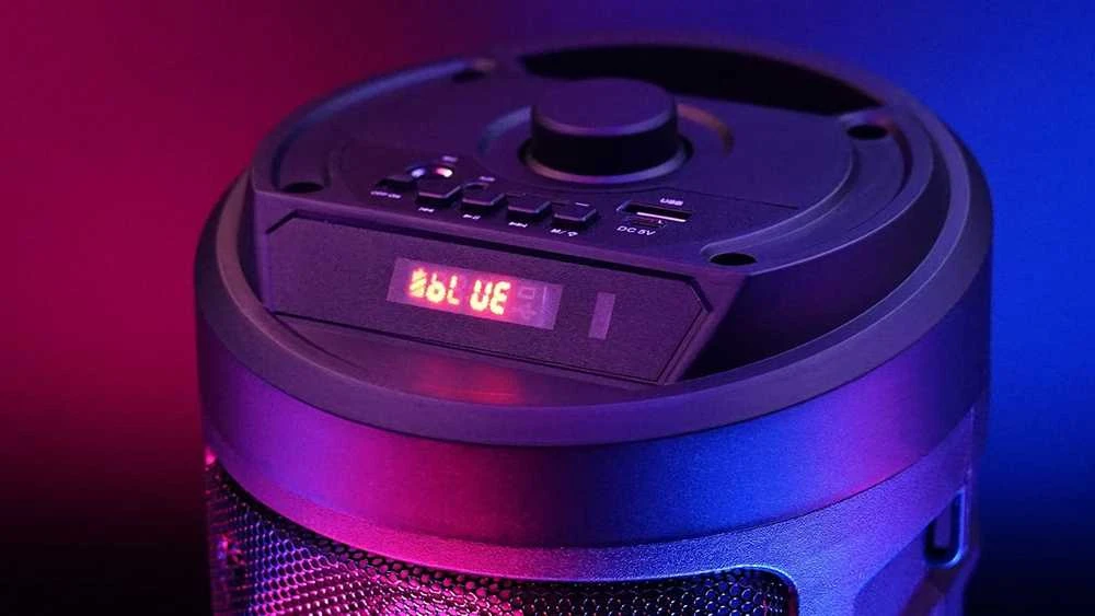 Karaokės Garsiakalbis - Squeak SQ1004 Bluetooth 5.0 Nešiojamas Juodas