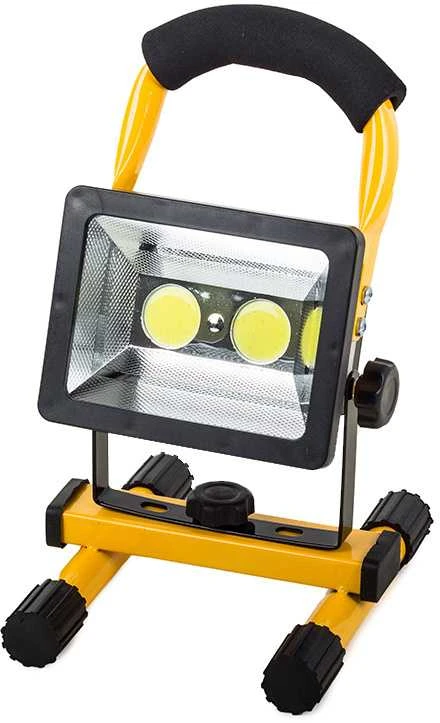 Nešiojamas halogeninis LED prožektorius su akumuliatoriumi 30W