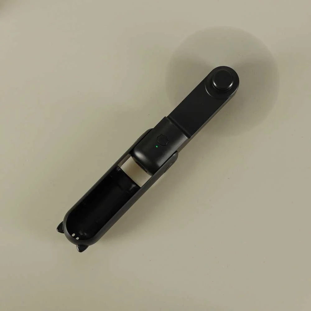 Nešiojamas USB Ventiliatorius 3 Greičių, 1200 mAh, Juodas