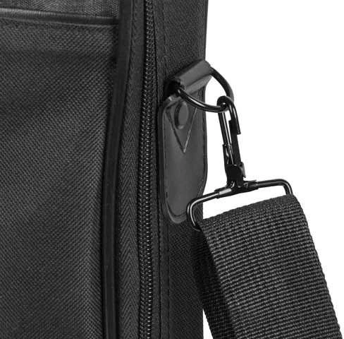 NATEC Impala 2 39.6 cm (15.6") Messenger case Juodas, Pilkas