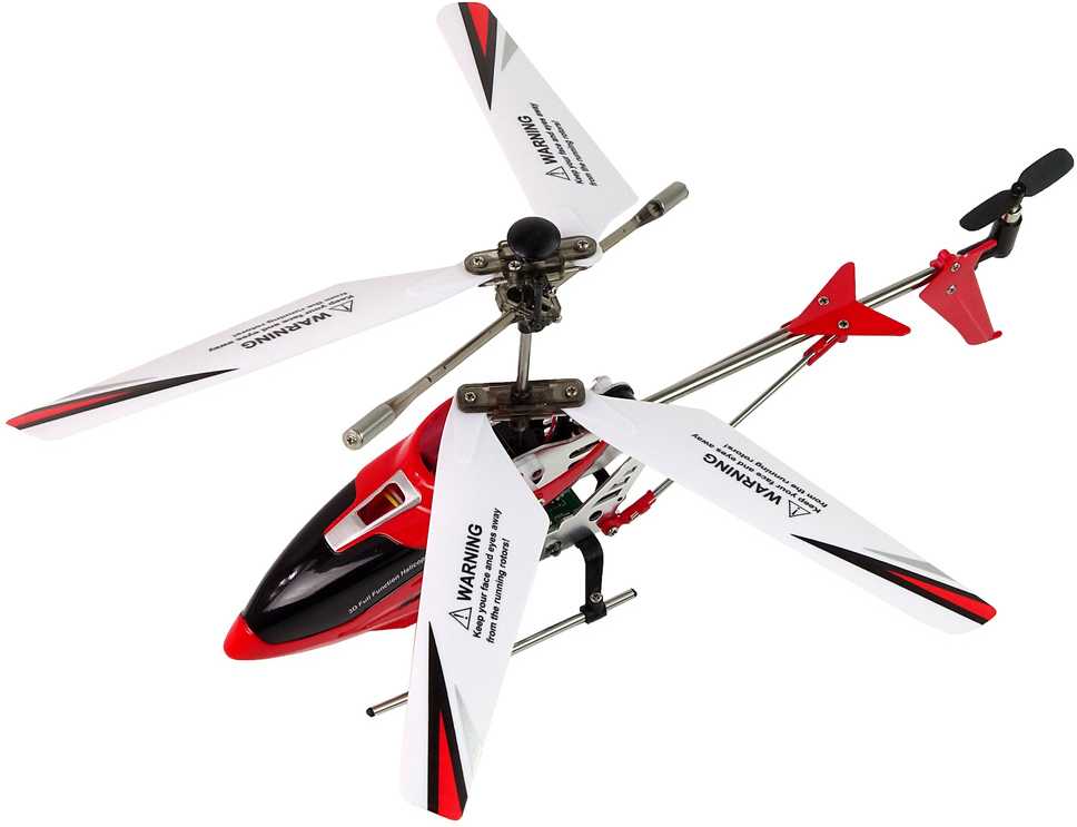 Nuotolinio valdymo malūnsparnis Syma S107H, raudonas