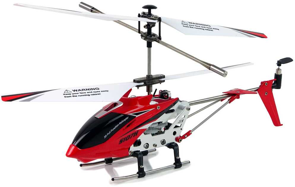 Nuotolinio valdymo malūnsparnis Syma S107H, raudonas