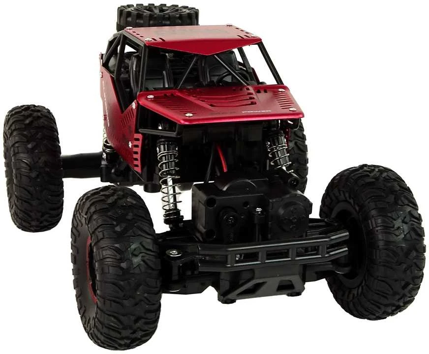 Nuotoliniu būdu valdomas automobilis Lean Toys Big Wheels 1:16, raudonas