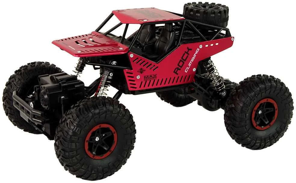 Nuotoliniu būdu valdomas automobilis Lean Toys Big Wheels 1:16, raudonas