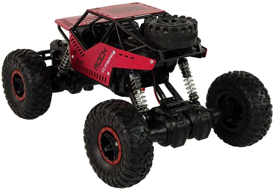Nuotoliniu būdu valdomas automobilis Lean Toys Big Wheels 1:16, raudonas