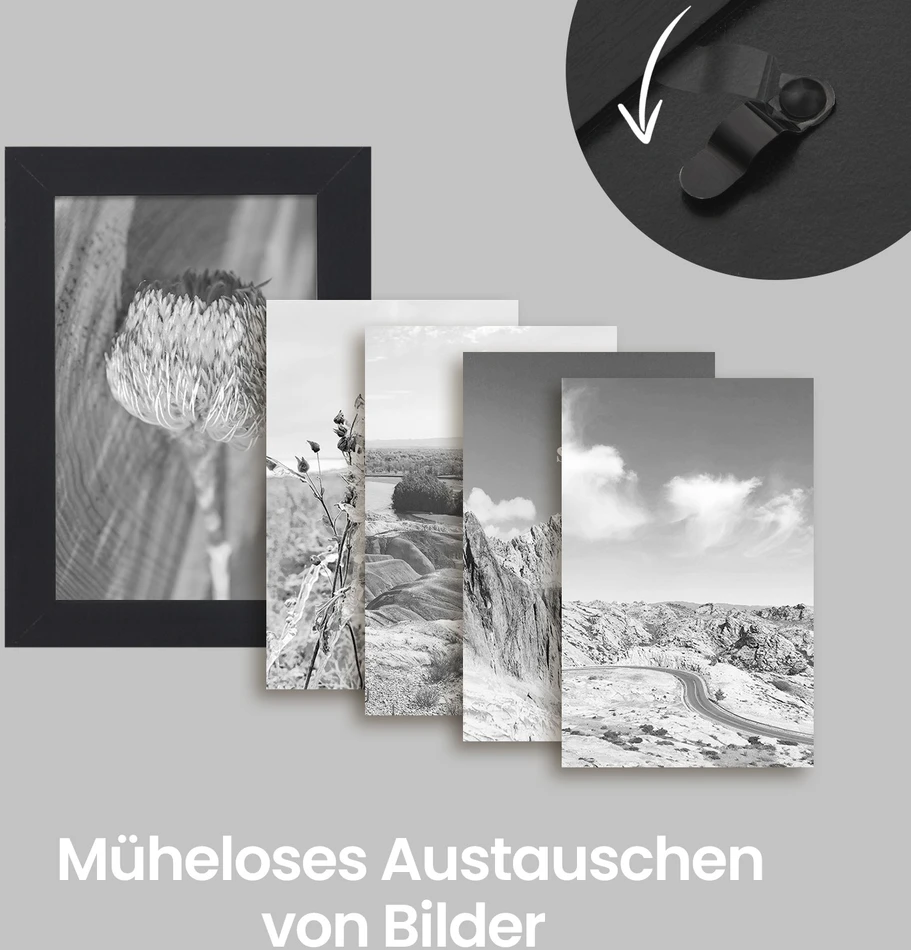 Nuotraukų rėmelis Songmics Nuotraukų rėmelių koliažas 10 x 15 cm 12 vnt.