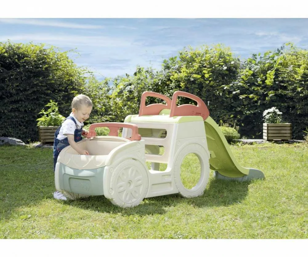 Nuotykių automobilis su čiuožykla Smoby Life