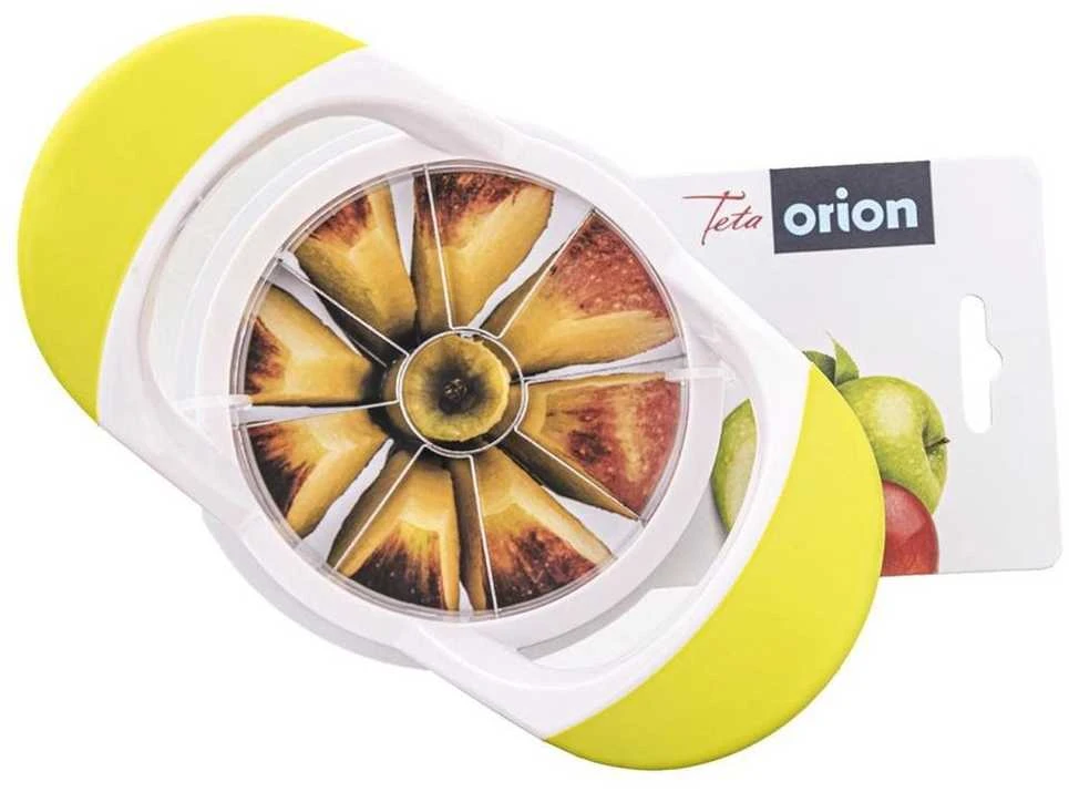 Orion Obuolių pjaustyklė 17.5 x 10.5 x 6 cm, baltos plastiko spalvos