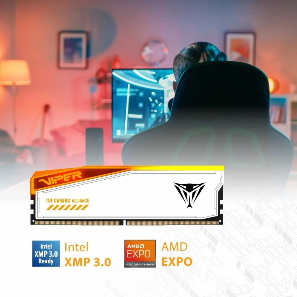RAM Patriot Viper Elite 5 RGB TUF 32GB [2x16GB 6000MHz DDR5 CL36 DIMM]
