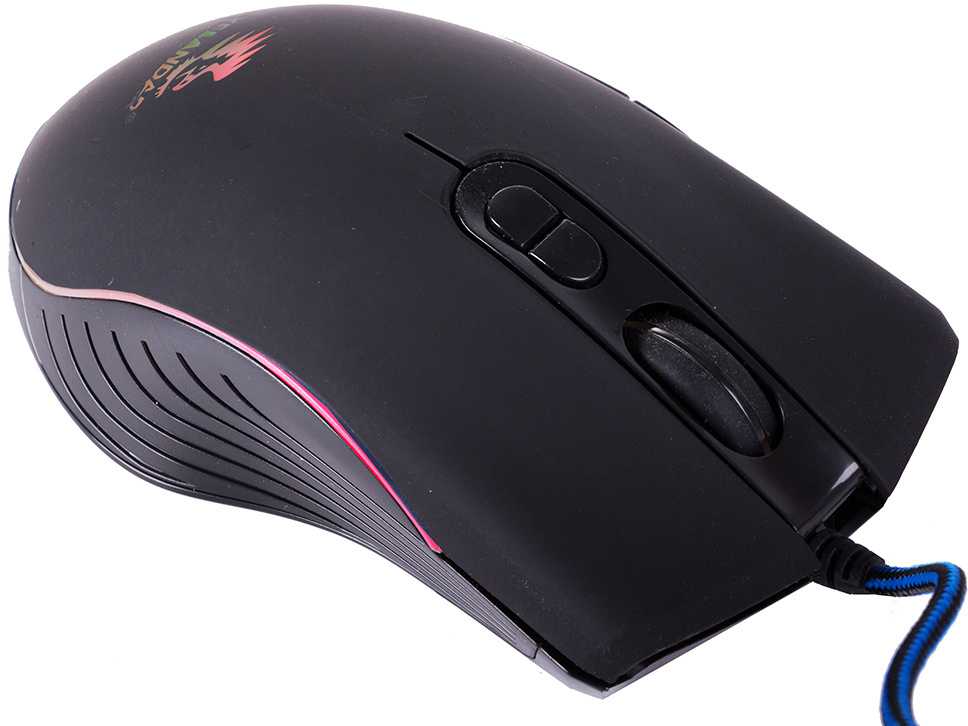 Kilimėlis Optinė pelė su RGB apšvietimu, 12,5 cm