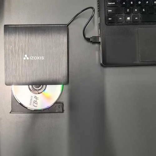 Išorinis diskas + CD įrašymo įrenginys Izoxis 24351