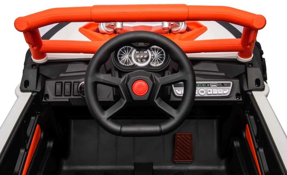 Lean Cars ELEKTROMOBILIS VAIKAMS NEL-901 4X4 ORANŽINIS