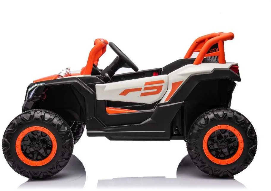 Lean Cars ELEKTROMOBILIS VAIKAMS NEL-901 4X4 ORANŽINIS