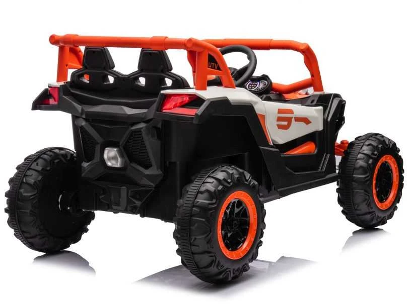 Lean Cars ELEKTROMOBILIS VAIKAMS NEL-901 4X4 ORANŽINIS