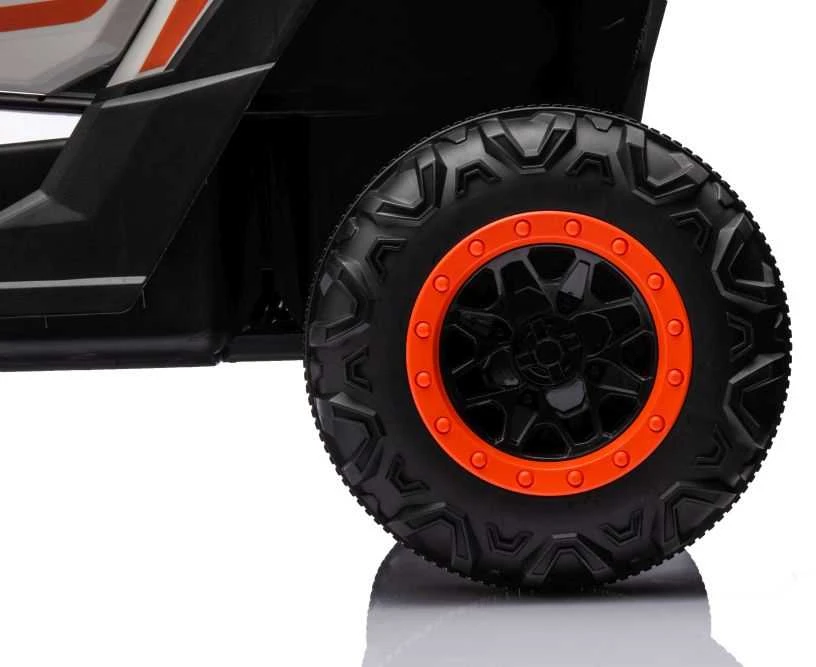 Lean Cars ELEKTROMOBILIS VAIKAMS NEL-901 4X4 ORANŽINIS