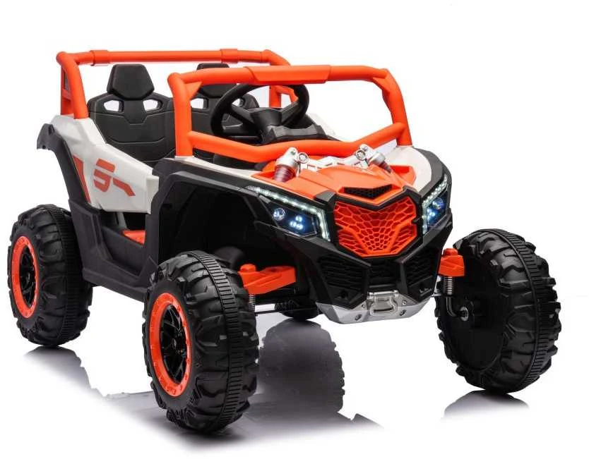 Lean Cars ELEKTROMOBILIS VAIKAMS NEL-901 4X4 ORANŽINIS
