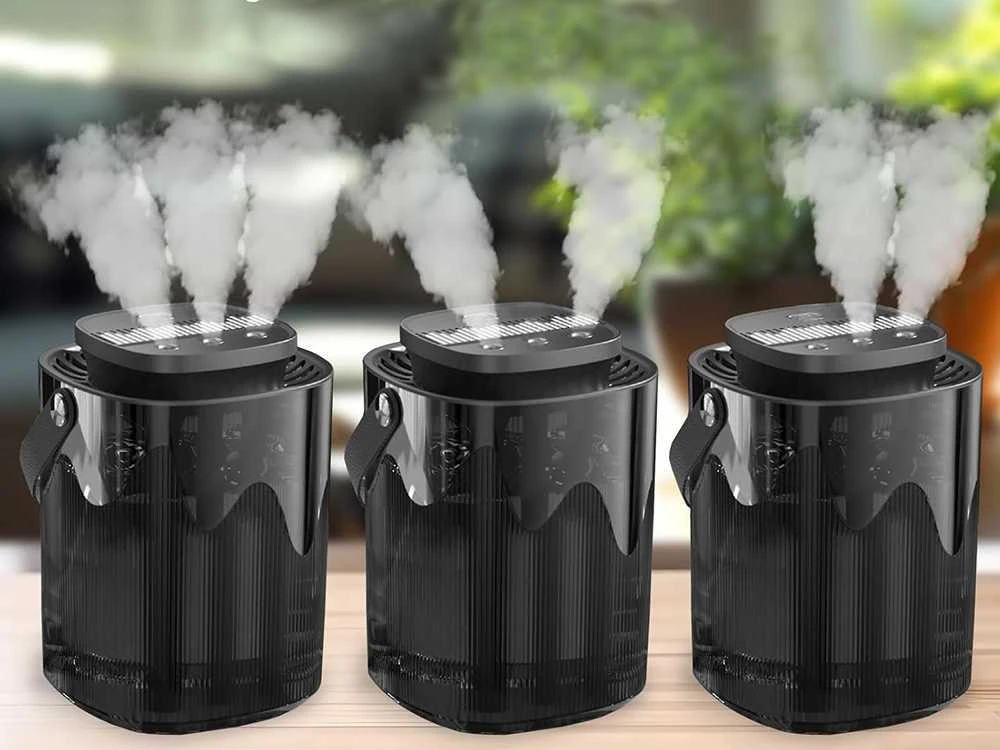 Oro drėkintuvas aromaterapijai su RGB apšvietimu, 3000 ml