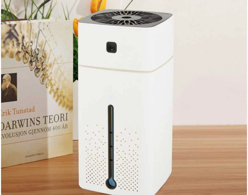 Oro drėkintuvas su aromaterapija ir RGB apšvietimu, 1000 ml