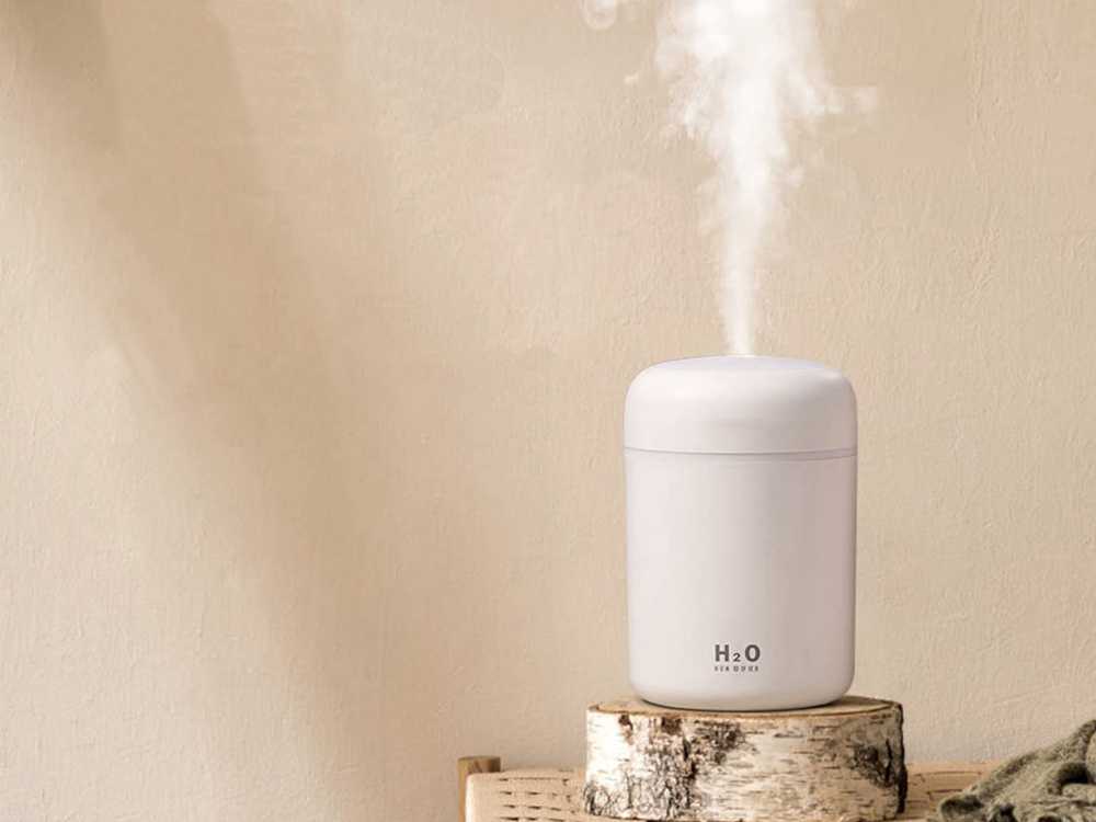 Oro drėkintuvas su aromaterapijos funkcija, 300 ml, USB