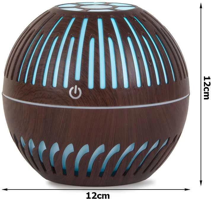 Oro drėkintuvas su aromaterapijos funkcija, 300ml, LED apšvietimas