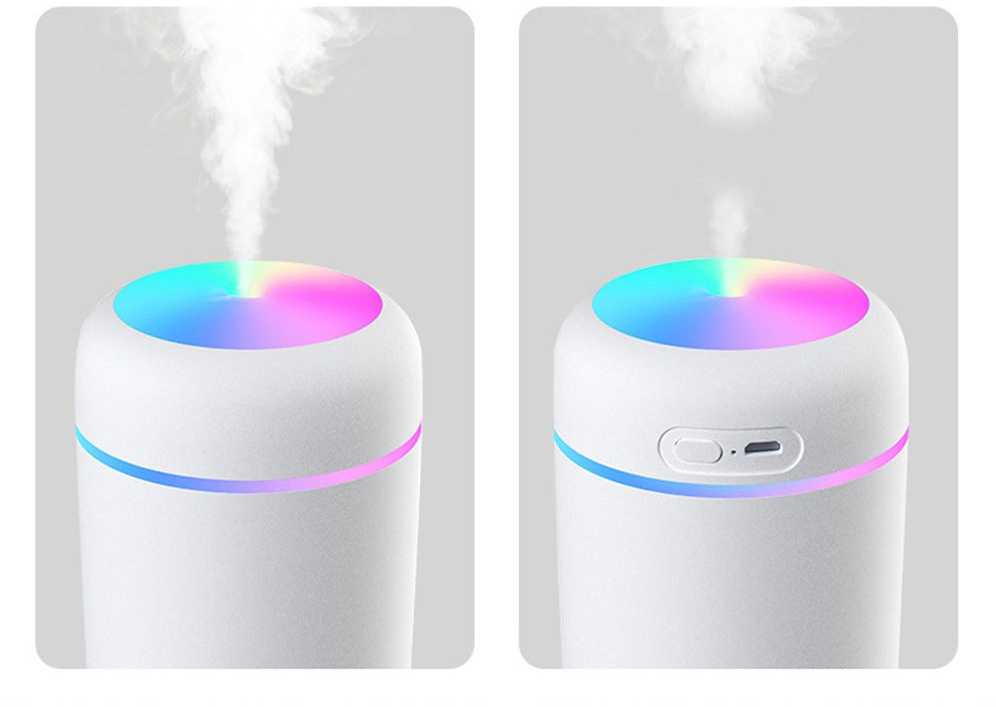 Oro drėkintuvas su aromaterapijos funkcija, 300 ml, USB