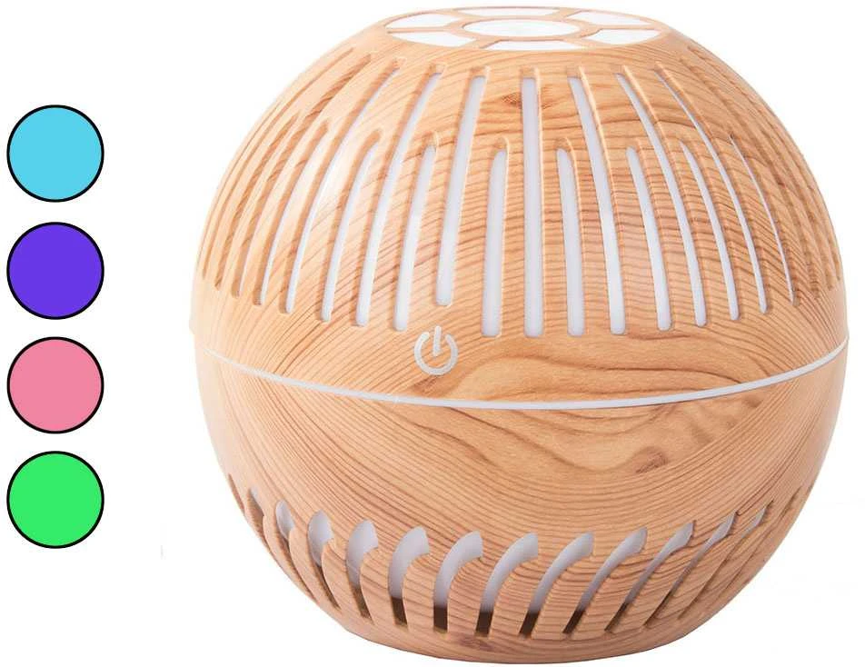 Oro drėkintuvas su aromaterapijos funkcija ir RGB apšvietimu