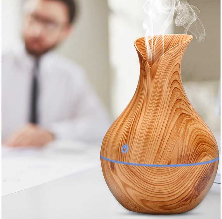 Oro drėkintuvas su aromaterapijos funkcija, 200 ml, RGB apšvietimas