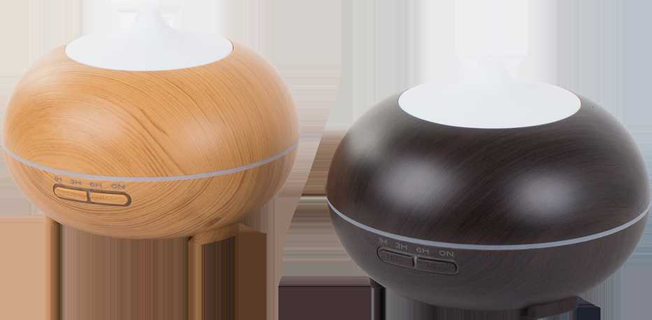 Oro drėkintuvas su aromaterapijos funkcija ir RGB apšvietimu