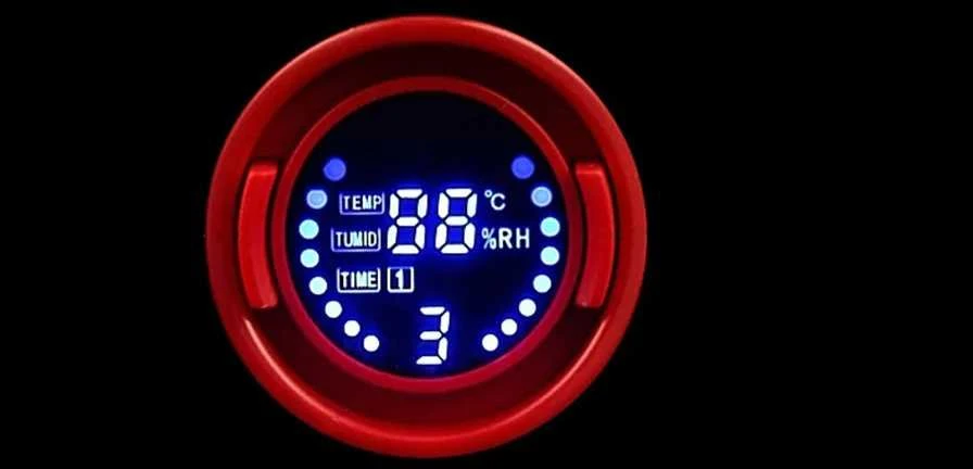 Oro drėkintuvas ultragarsinis su LED apšvietimu ir laikmačiu, 3L