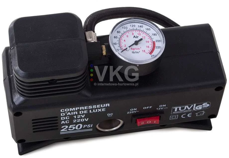 Oro kompresorius 230V/12V, 250 PSI