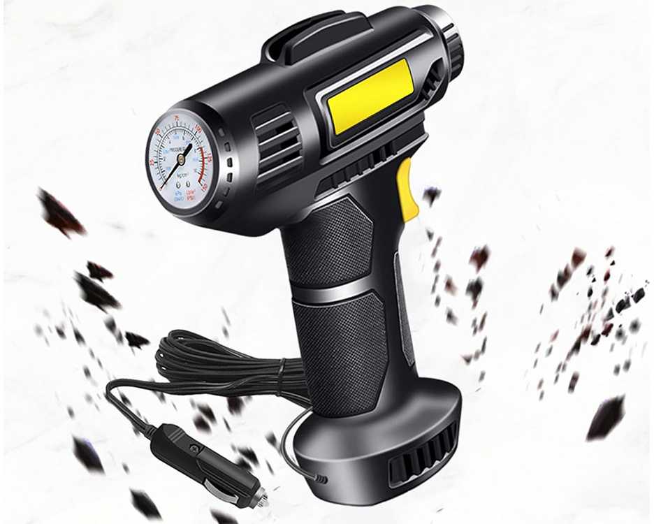 Oro kompresorius su LED apšvietimu 12V 150 PSI