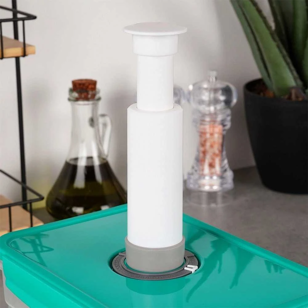 Excellent Houseware Saugpumpe Vakuumpumpė 13,5 cm - Oro ištraukimo pumpas maisto saugojimui