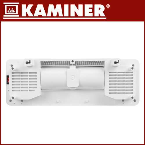 Kaminer „Zelvion Fireplaces 26398“ oro užuolaidų šildytuvas