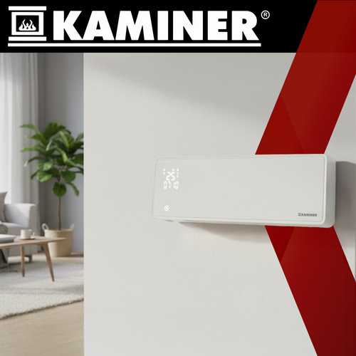Kaminer „Zelvion Fireplaces 26398“ oro užuolaidų šildytuvas