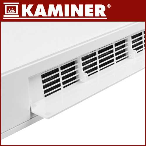 Kaminer „Zelvion Fireplaces 26398“ oro užuolaidų šildytuvas