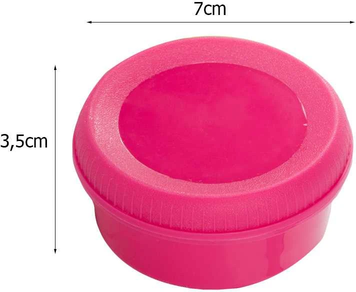 Padažų indeliai su dangteliais, 80 ml, 8 vnt.