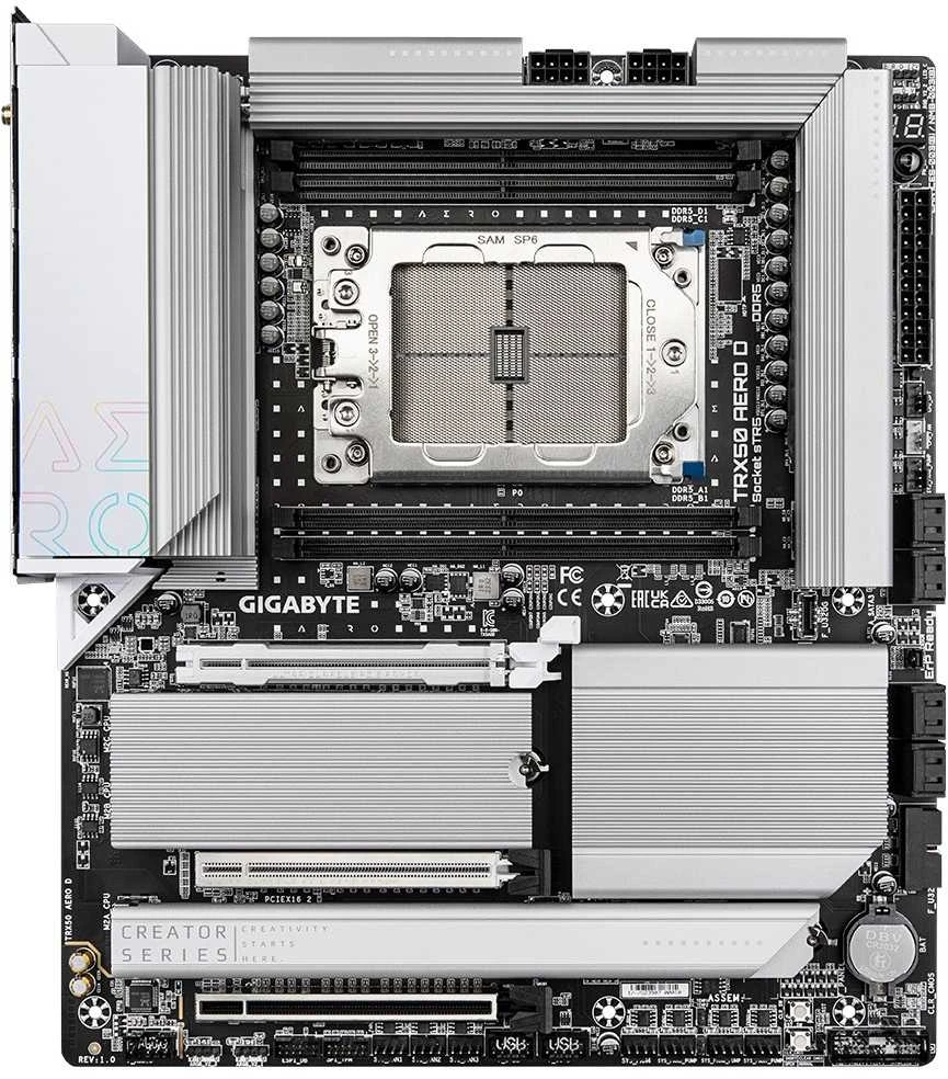 Pagrindinė plokštė Gigabyte TRX50 AERO D