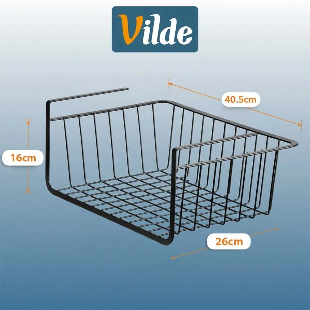 Pakabinamas krepšelis Vilde metalinis 40,5x26x16 cm