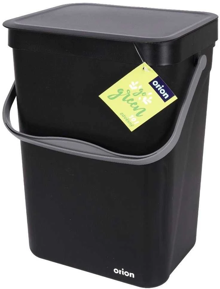Orion Pakabinama šiukšlių dėžė 10 l Juoda