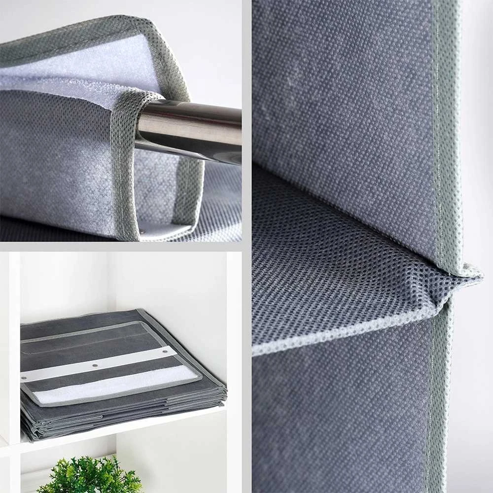 Storage Solutions Kabantys Organizatorius 6 Lentynėlėmis Spintoje