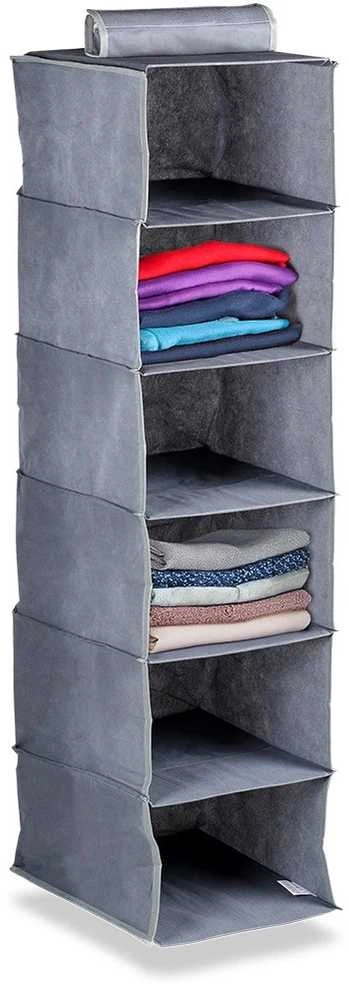 Storage Solutions Kabantys Organizatorius 6 Lentynėlėmis Spintoje