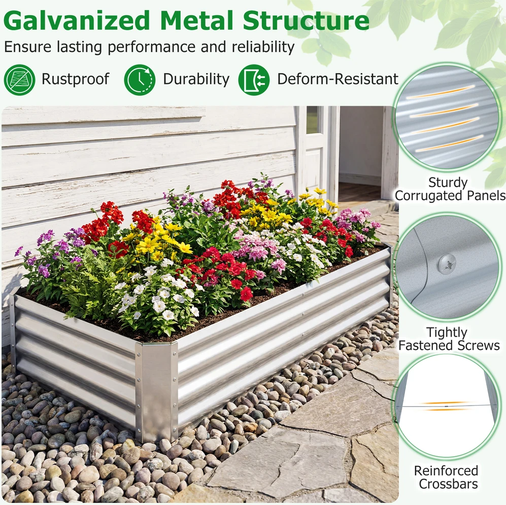 Pakelta lysvė 182.9 x 91.4 x 30.5 cm